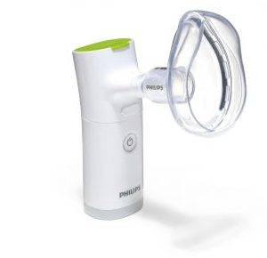 InnoSpire Go Nebuliser with LiteTouch Mask attached